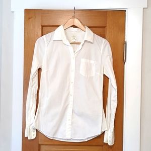 Women's White Button Down Shirt